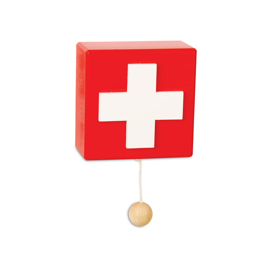 Musikdosen mit verschiedenen Motiven-Souvenir-Atelier Passage-Schweizer Kreuz-swiss made