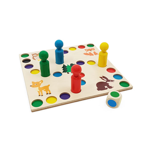 Farbenspiel Waldtiere-Spiele-Atelier Passage-swiss made