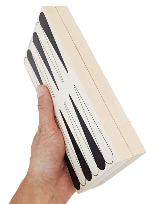 Reise-Backgammon-Spiele-Atelier Passage-swiss made