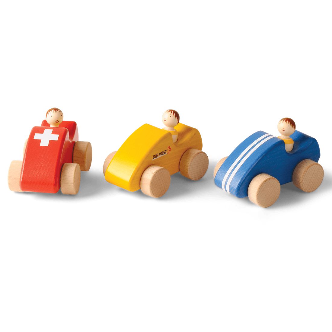 Auto City-Fahrzeuge und Verkehr-Atelier Passage-Holzspielzeuge-swiss made