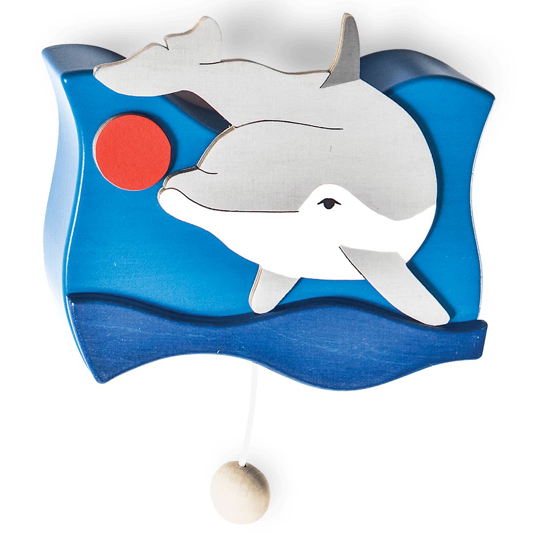 Delphin-Fürs Kinderzimmer-Atelier Passage-Holzspielzeuge-swiss made