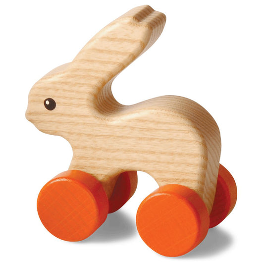 Hase-Greiflinge-Atelier Passage-Holzspielzeuge-Natur-swiss made