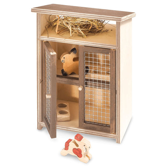 Hasenstall-Landwirtschaft-Atelier Passage-Holzspielzeuge-swiss made