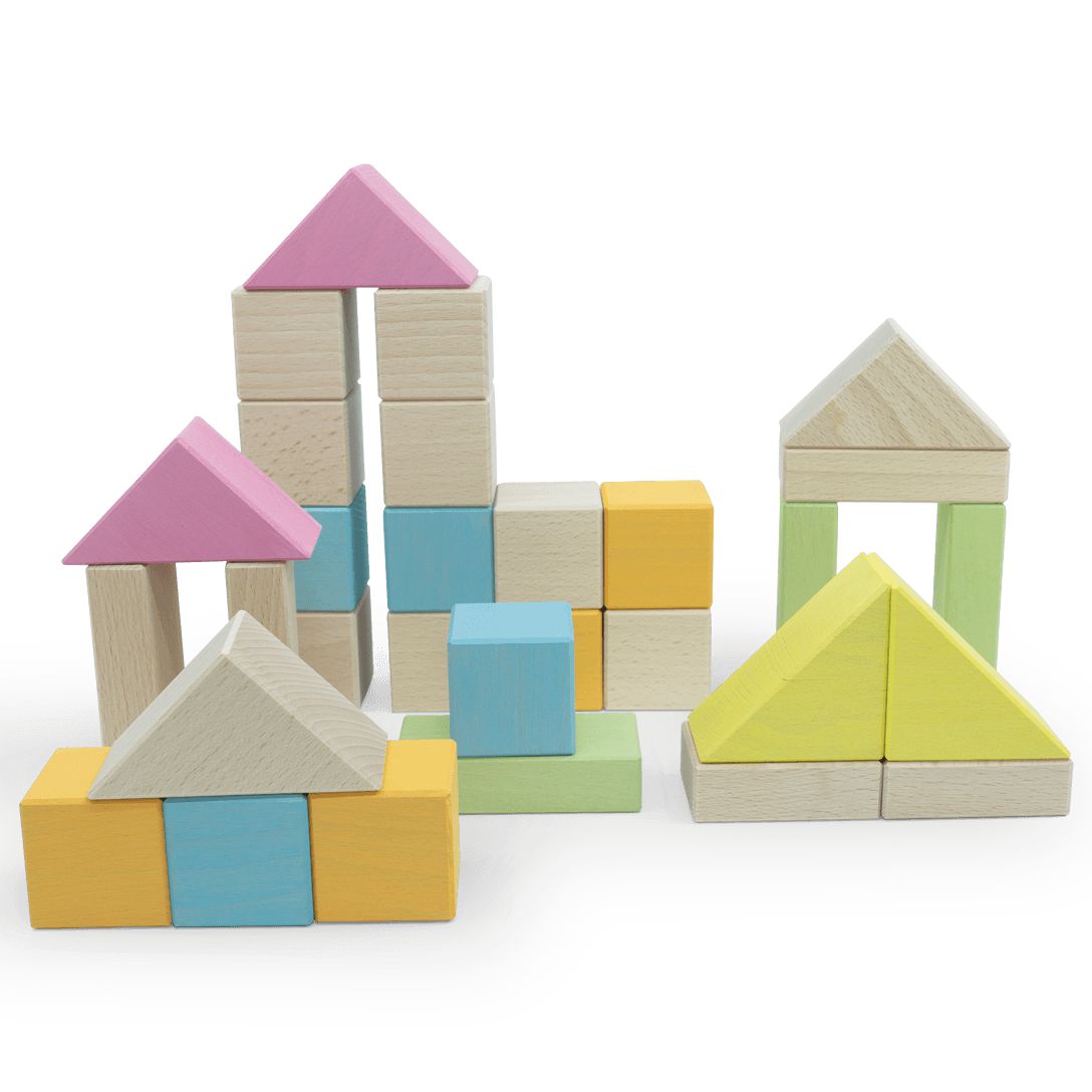 Holzbausteine-Fürs Kinderzimmer-Atelier Passage-Holzspielzeuge-swiss made
