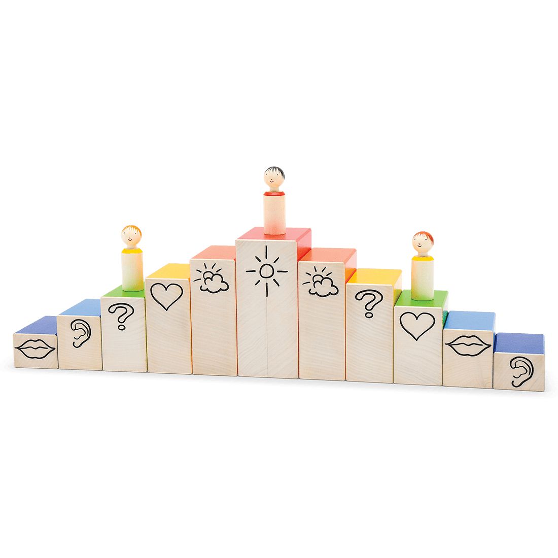 Konflikttreppe-Lehr- und Fördermittel-Atelier Passage-Holzspielzeuge-swiss made