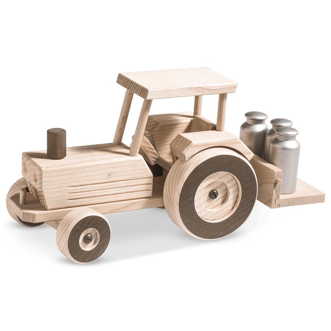 Ladebrücke-Landwirtschaft-Atelier Passage-Holzspielzeuge-swiss made