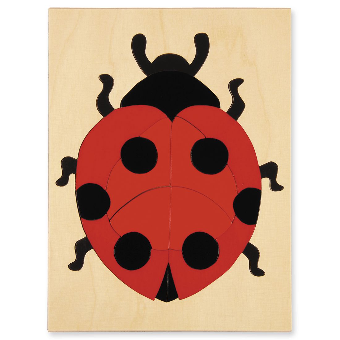 Marienkäfer-Puzzle-Atelier Passage-Holzspielzeuge-swiss made