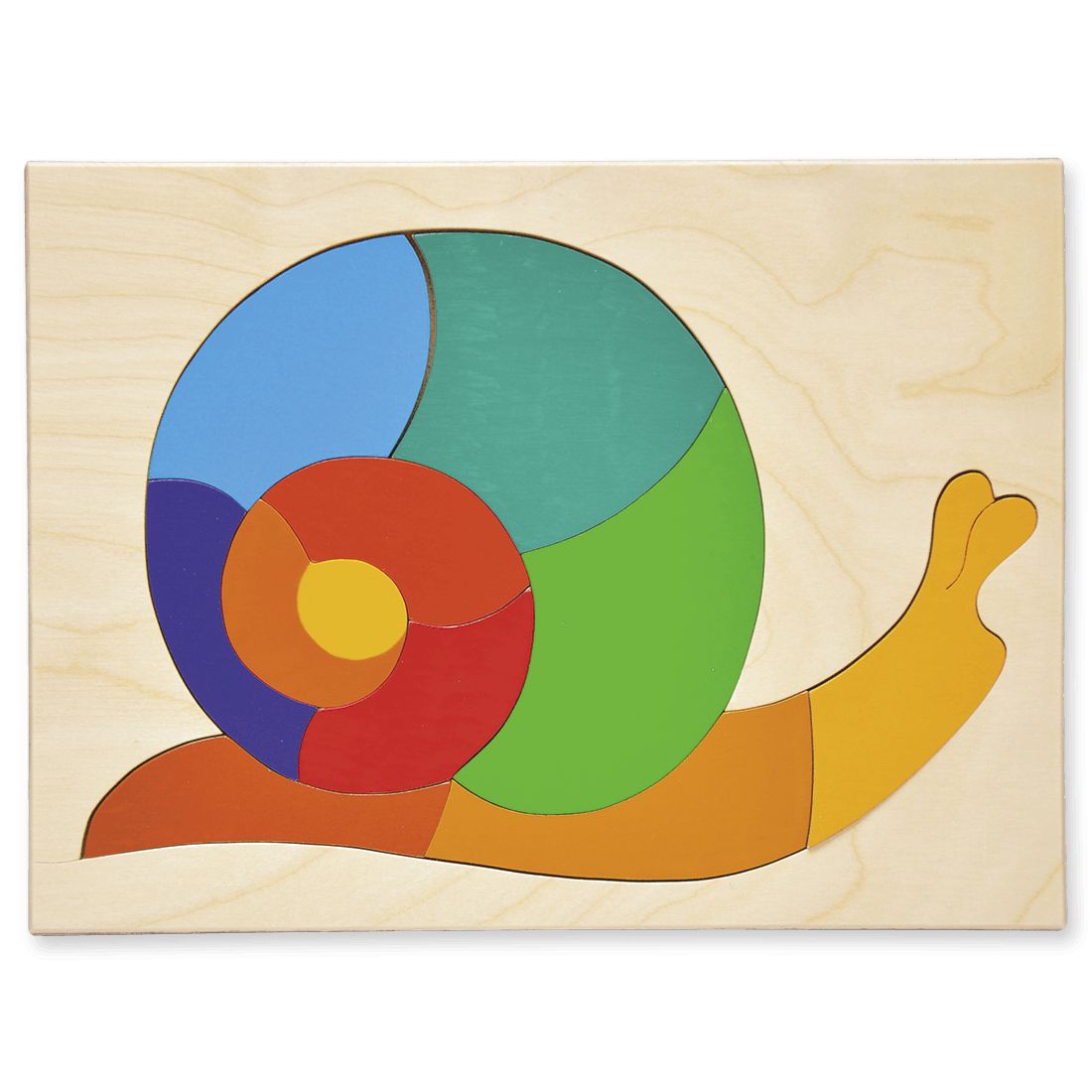 Schnecke-Puzzle-Atelier Passage-Holzspielzeuge-swiss made