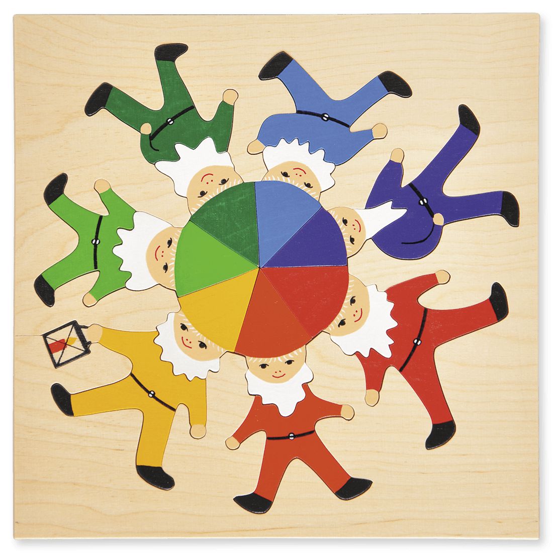 Sieben Zwerge-Puzzle-Atelier Passage-Holzspielzeuge-swiss made