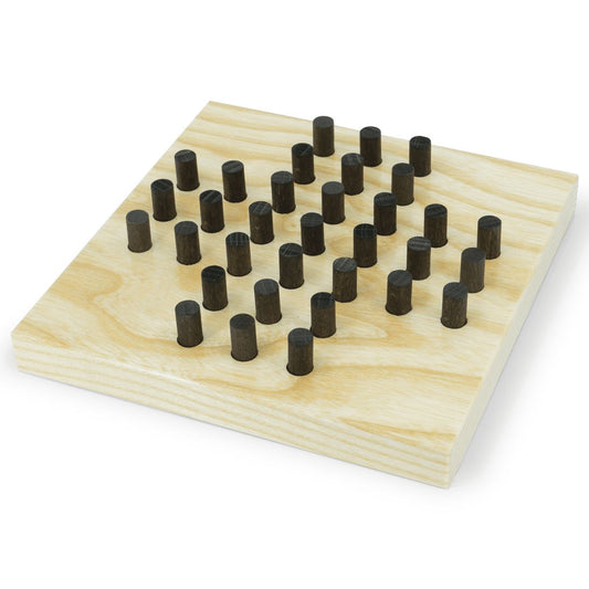 Solitaire farbig-Spiele-Atelier Passage-Holzspielzeuge-Braun-swiss made