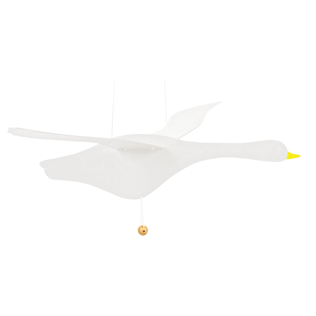 Vogel-Fürs Kinderzimmer-Atelier Passage-Holzspielzeuge-Weiss-swiss made