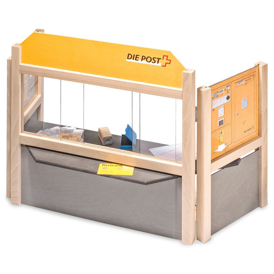 Postschalter / Kiosk-Fürs Kinderzimmer-Atelier Passage-Holzspielzeuge-swiss made